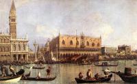 Canaletto - Palazzo Ducale and the Piazza di San Marco